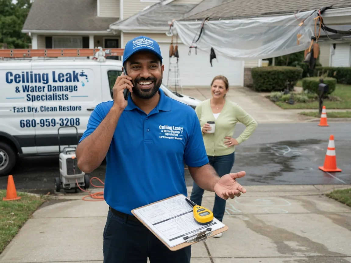 Ceiling Leak Cleanup White Pine, TN FAQs